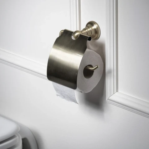 Toalettpappershållare med Lock Norfolk