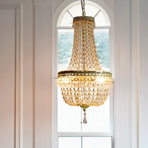 Hängande Lampa Crystal