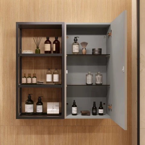 Väggskåp Unity Brun