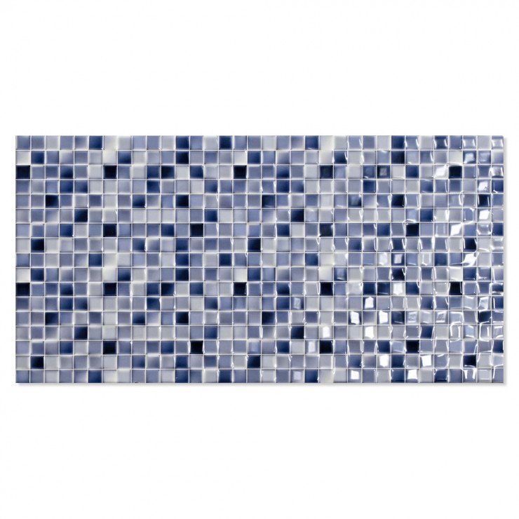Kakel Andros Blå Blank 25x50 cm-0