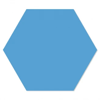 Hexagon Klinker Minimalist Blå 25x22 cm