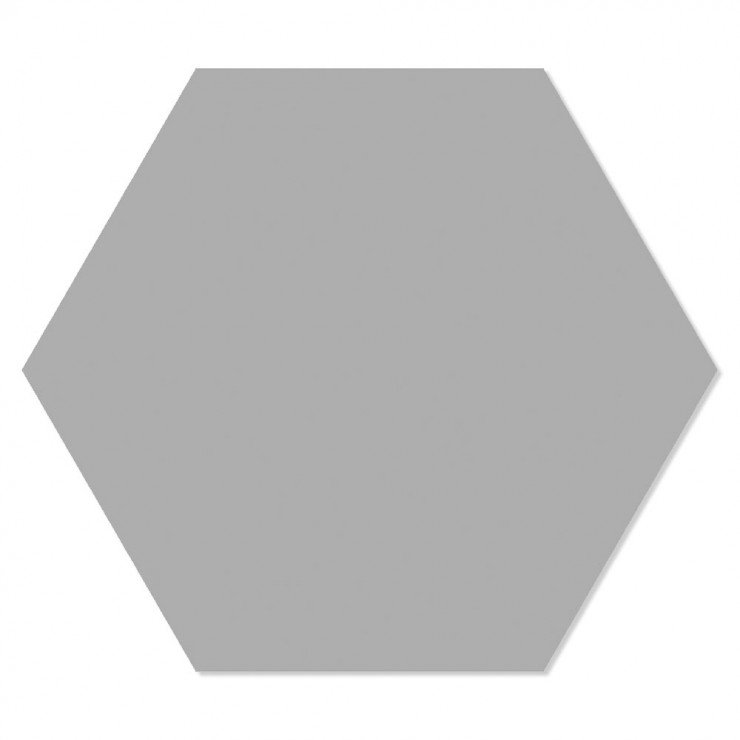 Hexagon Klinker Minimalist Grå 25x22 cm-0