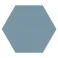 Hexagon Klinker Minimalist Mörkblå 25x22 cm Preview