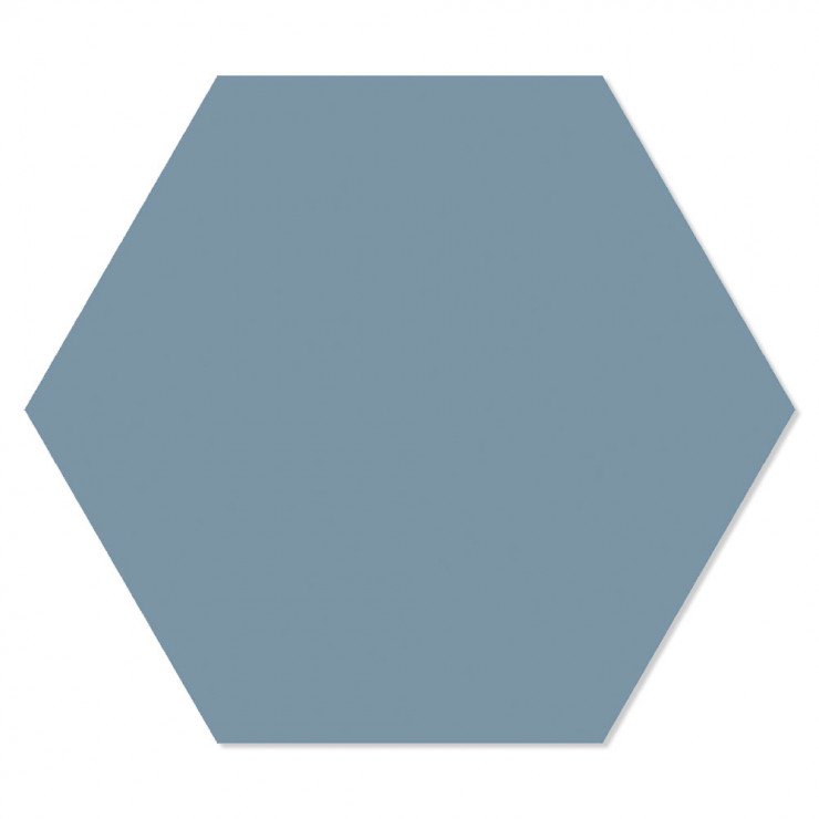 Hexagon Klinker Minimalist Mörkblå 25x22 cm-0