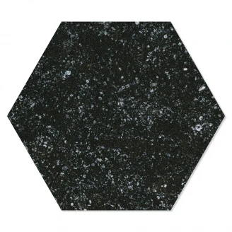 Hexagon Klinker Mons Black Svart 25x22 cm