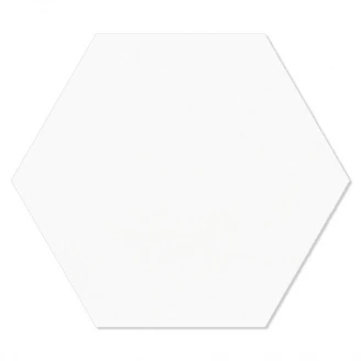Hexagon Klinker Porto Hex 25 Vit 25x22 cm