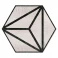 Hexagon Klinker Tribeca Ljusgrå 25x22 cm 5 Preview