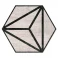 Hexagon Klinker Tribeca Ljusgrå 25x22 cm Preview