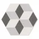 Hexagon Klinker Vintage Mix Flerfärgad 25x22 cm 5 Preview