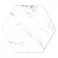 Marmor Hexagon Klinker Calacata Vit 25x22 cm 4 Preview