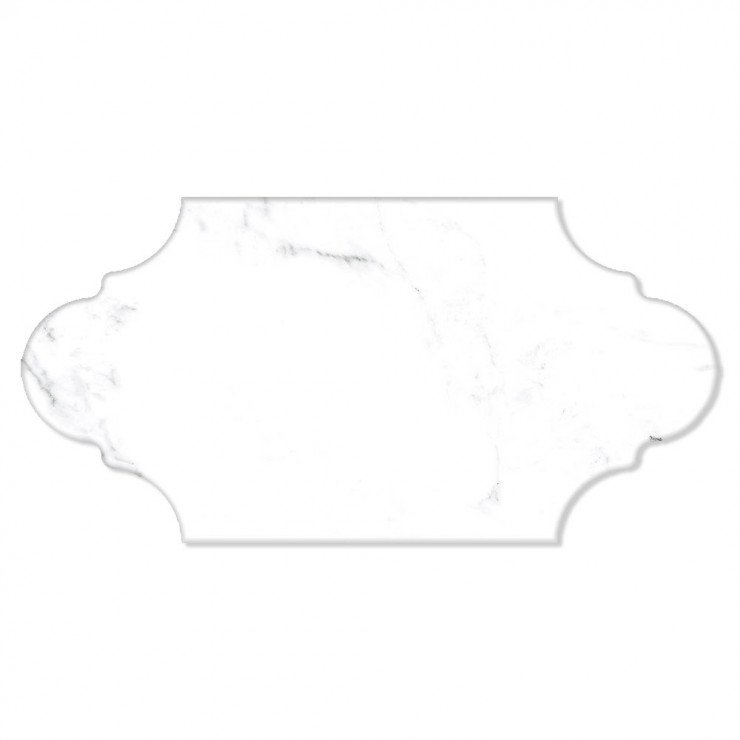 Marmor Klinker Calacata Vit Provenzal 16x33 cm-0