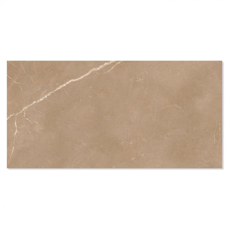 Marmor Klinker Bottocino Ljusbrun Polerad 60x120 cm-1