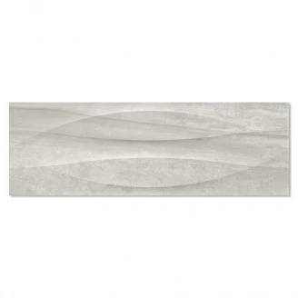Kakel Litium Ljusgrå Matt-Relief 40x120 cm