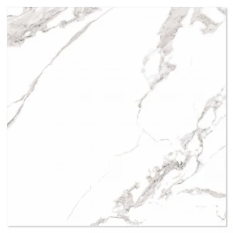 Marmor Klinker Calacatta Lux Vit Matt 90x90 cm