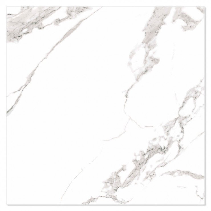 Marmor Klinker Calacatta Lux Vit Matt 90x90 cm-1