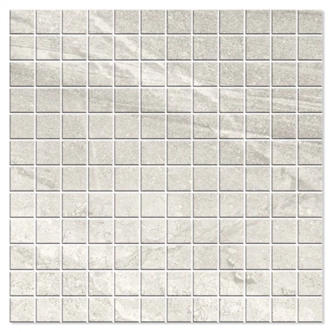 Mosaik Klinker Litium Beige Polerad 30x30 (2.5x2.5) cm