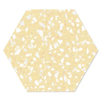 Hexagon Klinker Venice Gul 25x22 cm