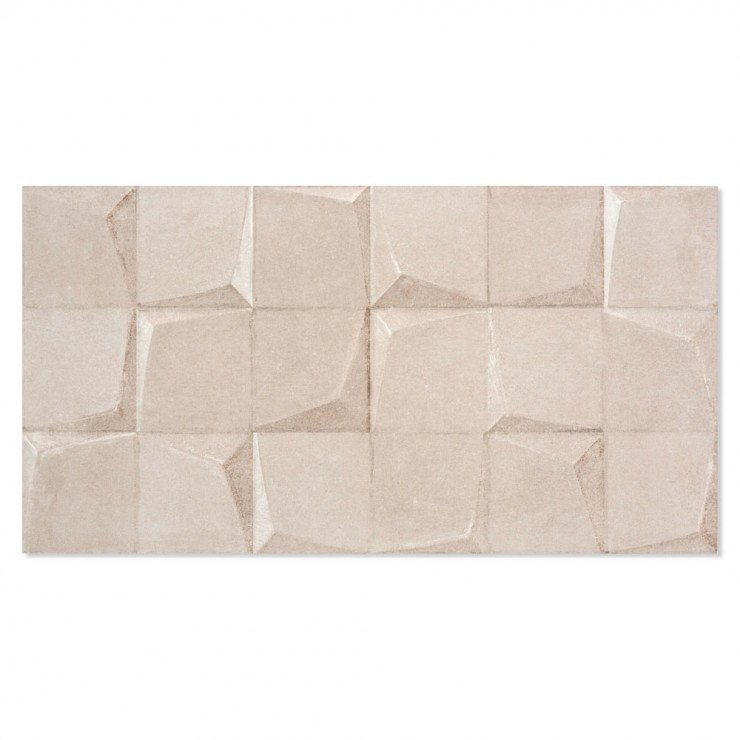 Kakel Teodorano Beige Matt-Relief 33x63 cm-0