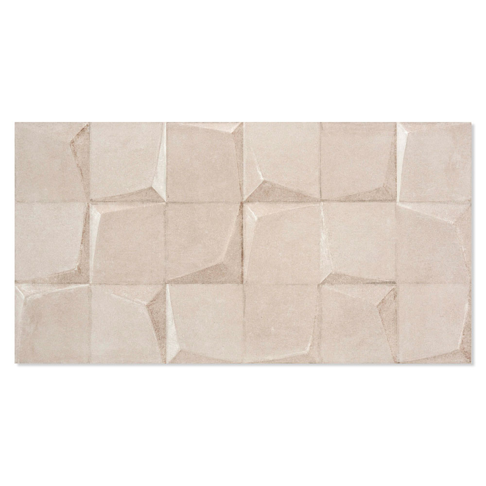 Kakel Teodorano Beige Matt-Relief 33x63 cm