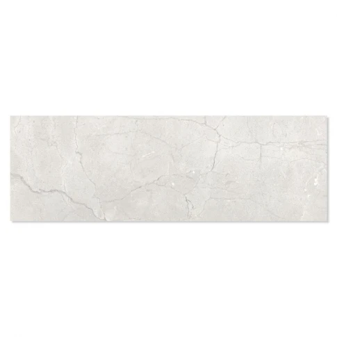 Marmor Kakel Berluzzi Ljusgrå Blank 30x90 cm