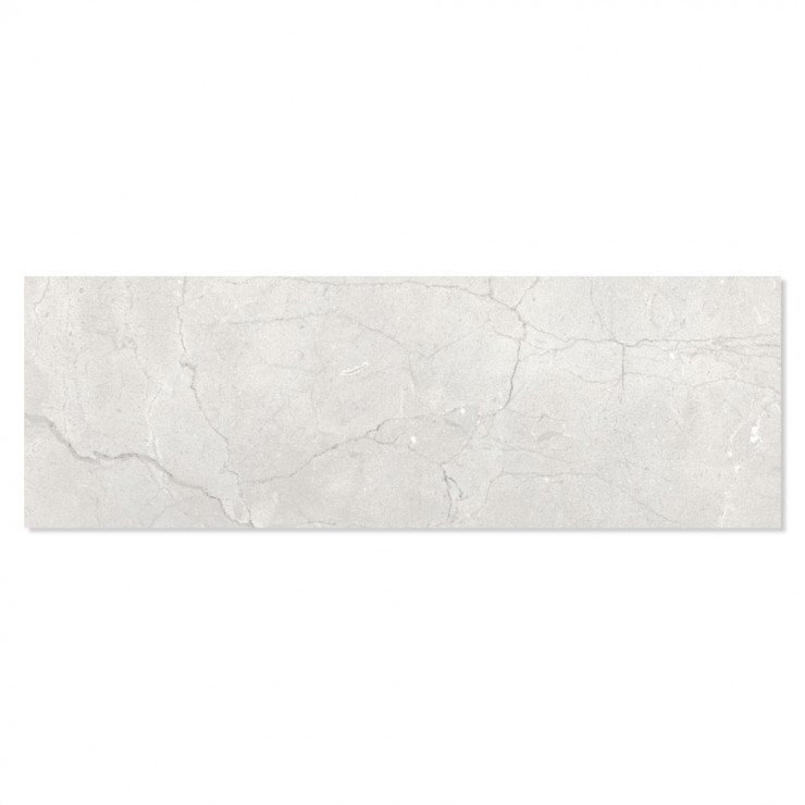 Marmor Kakel Berluzzi Ljusgrå Blank 30x90 cm-0