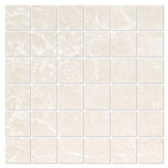Marmor Mosaik Klinker Albury Beige Matt 30x30 (5x5) cm