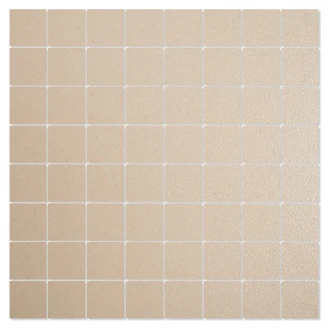 Mosaik Klinker Essenziale Beige-Brun Matt 28x28 (3.5x3.5) cm