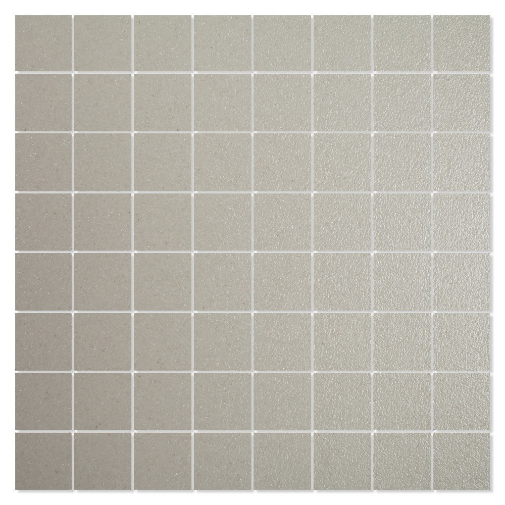Mosaik Klinker Essenziale Grå Matt 28x28 (3.5x3.5) cm