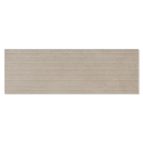 Dekor Kakel Powder Ljusbrun Matt Rak 40x120 cm