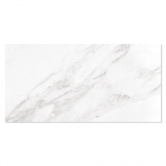 Marmor Kakel Aguilas Vit-Grå Blank Rak 30x60 cm