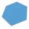 Hexagon Klinker Minimalist Blå 25x22 cm 2 Preview