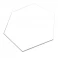 Hexagon Klinker Minimalist Vit 25x22 cm 3 Preview