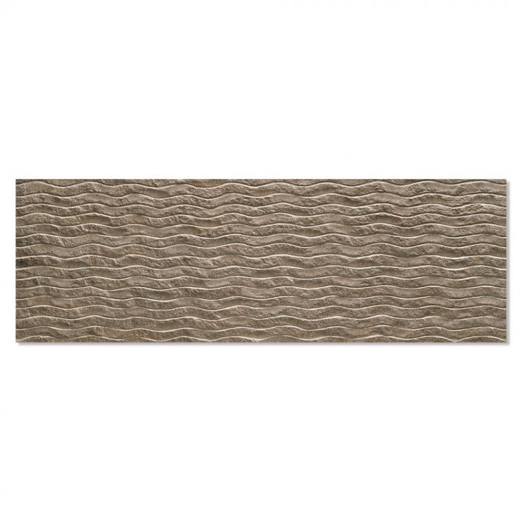 Kakel Minerve Brun Matt-Relief 40x120 cm-0