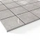 Mosaik Marmor Klinker Marblestone Ljusgrå Polerad 30x30 (7x7) cm 2 Preview