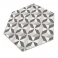 Hexagon Klinker Vintage Mix Flerfärgad 25x22 cm 3 Preview