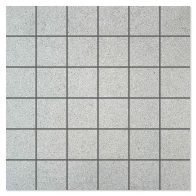 Mosaik Klinker Erawan Grå Matt 30x30 (5x5) cm-0