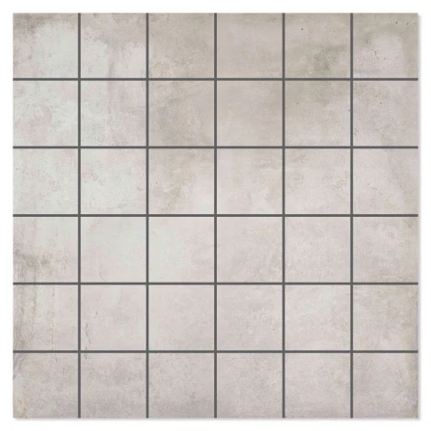 Mosaik Klinker Jasper Grå Matt 30x30 (5x5) cm