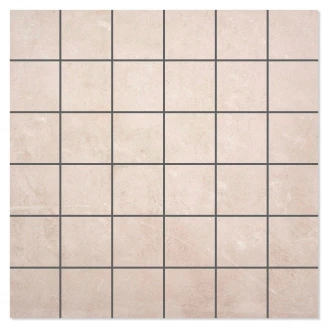 Mosaik Klinker Kibo Ljusgrå Matt 30x30 (5x5) cm