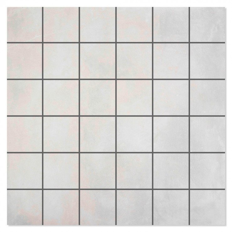 Mosaik Klinker Talent Ljusgrå Matt 30x30 (5x5) cm-0