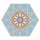 Hexagon Klinker Kasbah Flerfärgad 22x25 cm 3 Preview