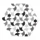 Hexagon Klinker Kasbah Svart-Vit 22x25 cm 2 Preview