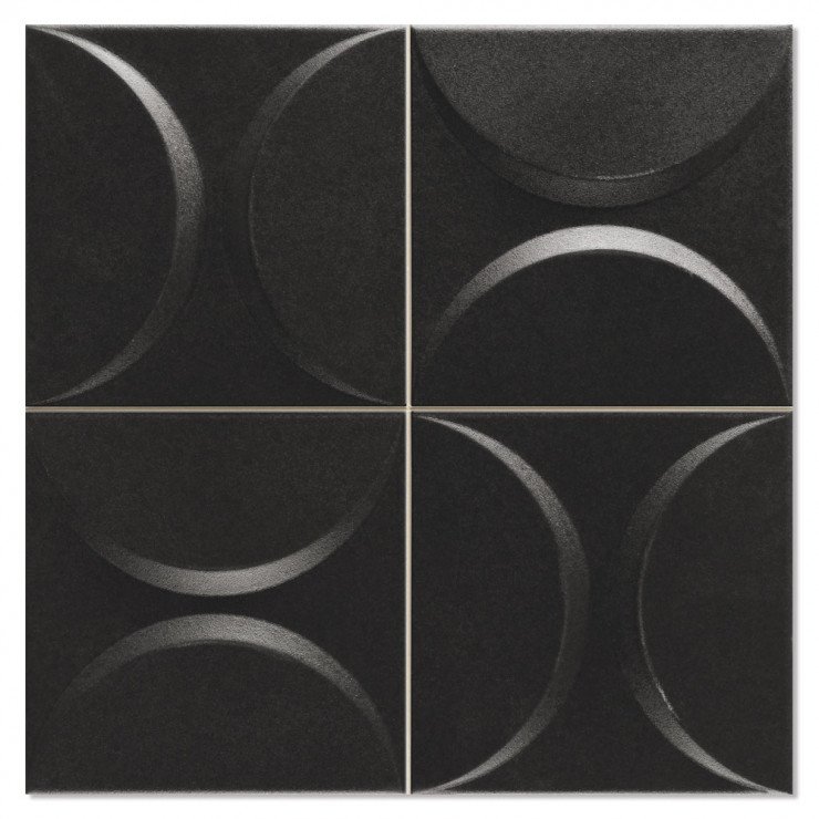 Kakel Eclipse Svart 33x33 cm-1