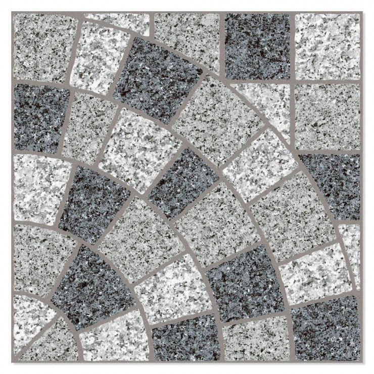 Klinker Granite Grå Mönstrad 50x50 cm-0