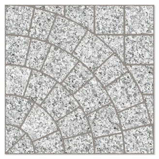 Klinker Granite Vit Mönstrad 50x50 cm