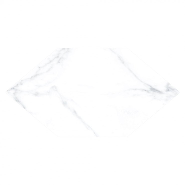 Marmor Klinker Calacata Vit 17x33 cm-1
