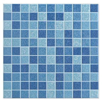 Mosaik Klinker Ceres Blå 30x30 (2.7x2.7) cm