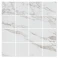 Marmor Mosaik Klinker Vetica Vit Polerad 30x30 (7x7) cm Preview