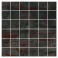 Mosaik Klinker Metalic Svart Halvpolerad 30x30 (5x5) cm Preview