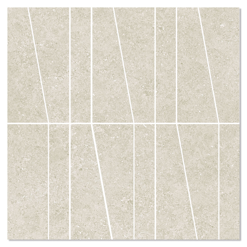 Mosaik Klinker Berryroad Beige Matt 30x30 cm