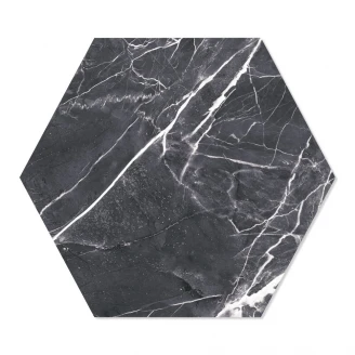 Marmor Klinker Dark Marble Svart 29x33 cm-2